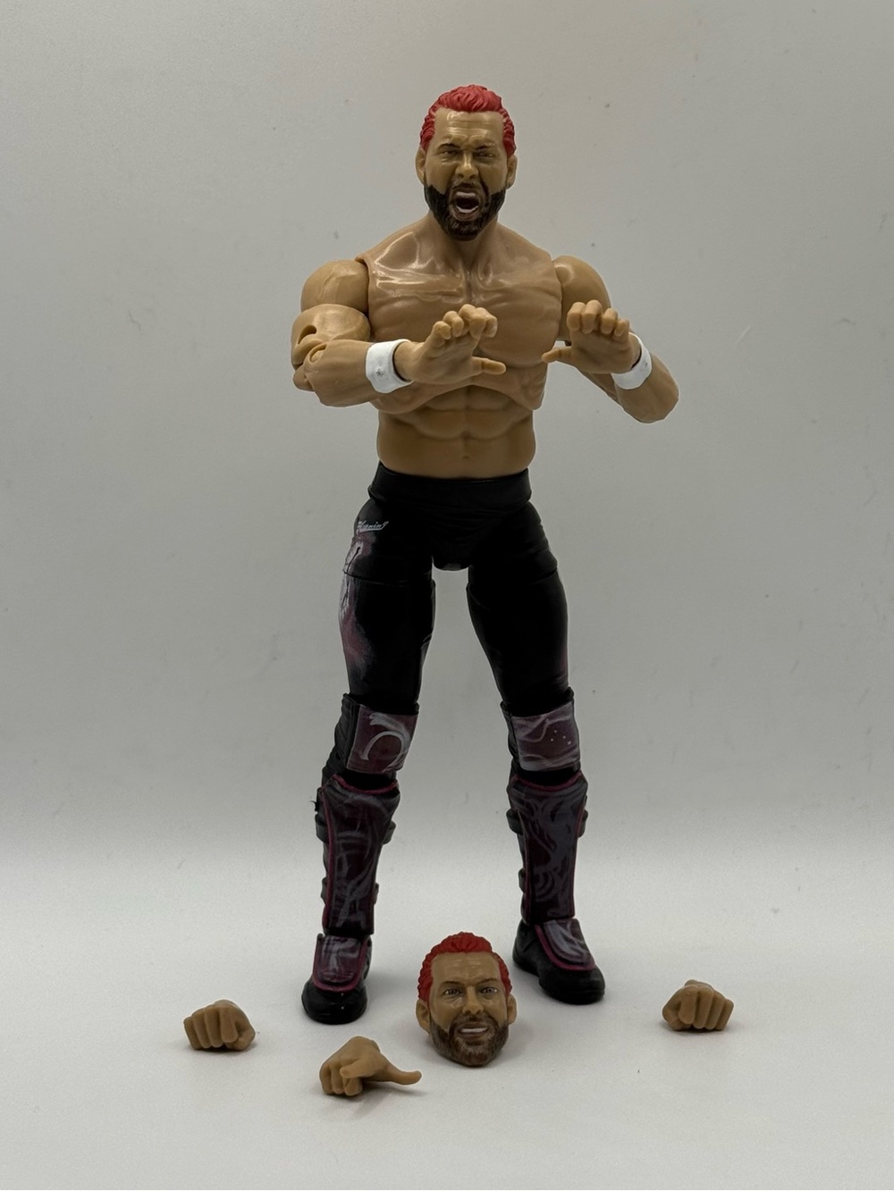 2022 AEW Jazwares Unrivaled GameStop Street Fighter #03 Kenny Omega as Akuma